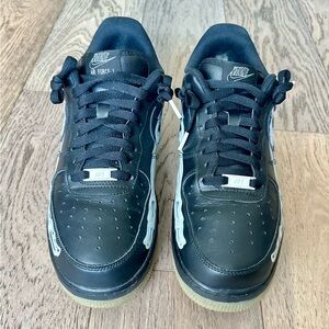 NIKE - Air Force 1 Black skeleton